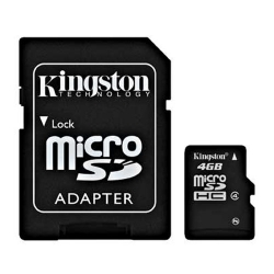  MICRO SD CARD 4GB KINGSTON